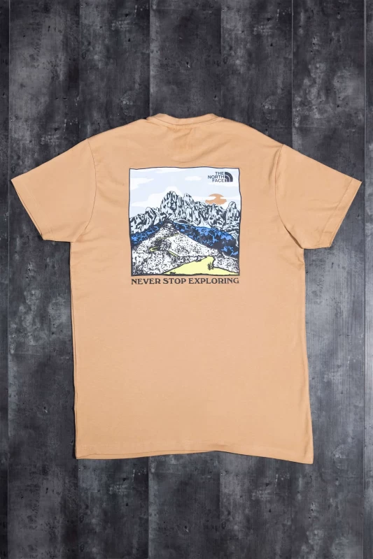 Printed T Shirts - Brown