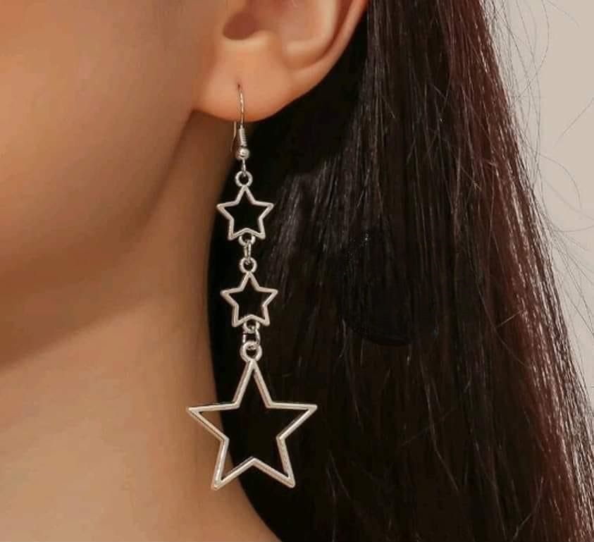 Star Long Earring