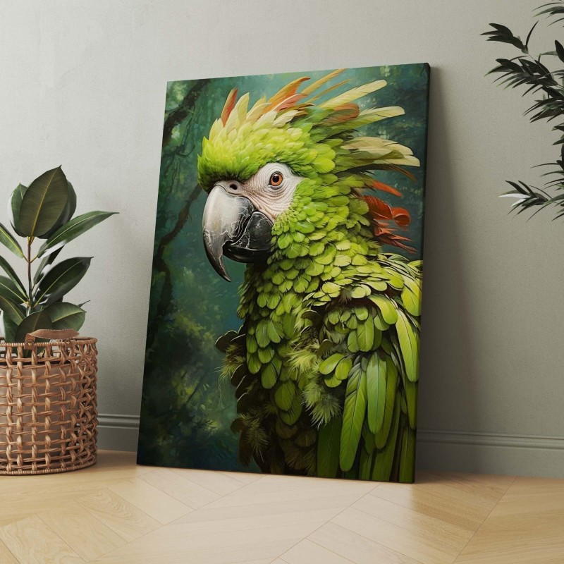 Printed On High Quality Fabric Bird Wall Art