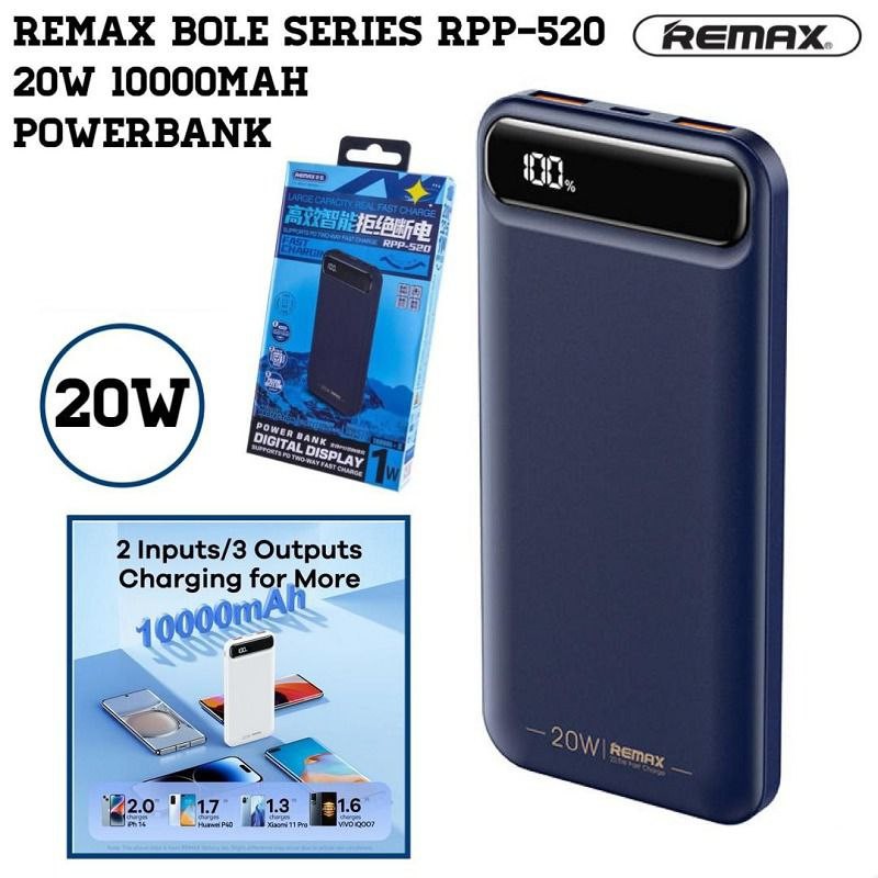 Reamx Bole Series RPP-520 20W 10000mAh Power Bank