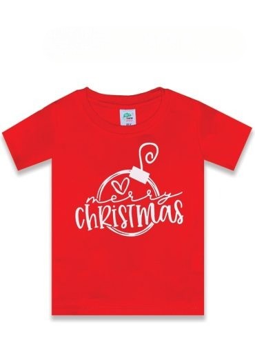Christmas Heart Kids T Shirts