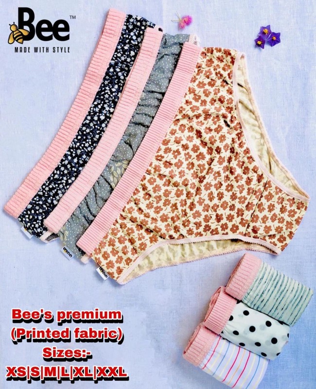 Printed Panties For Women pack of 6