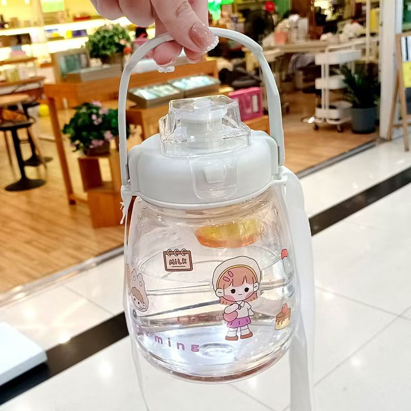 Kids smart Water bottle with straw 500ml