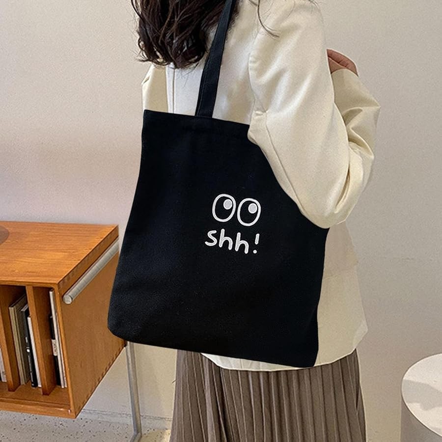 Black Color Tote Bag New design