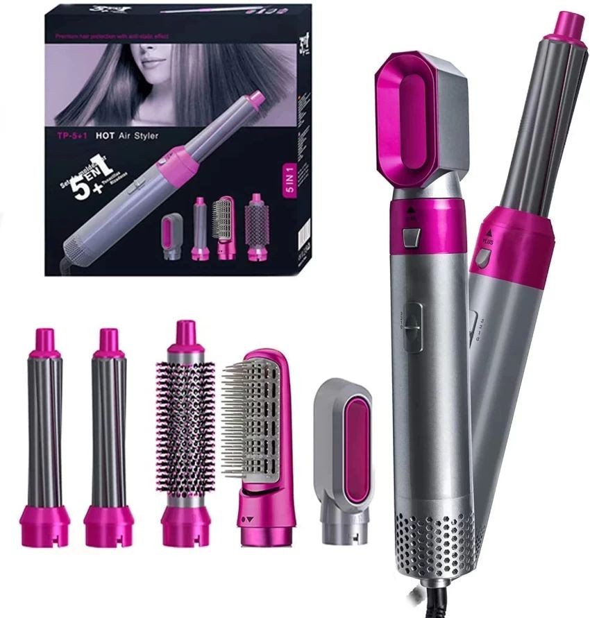 5 in 1 hot hair styler