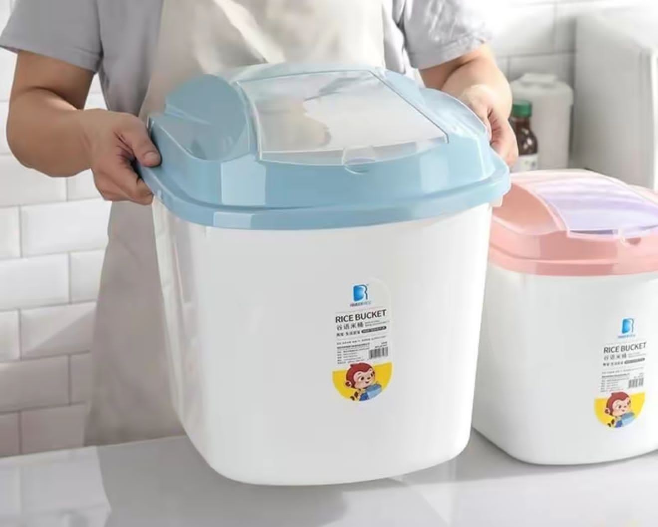 10kg rice storage bucket