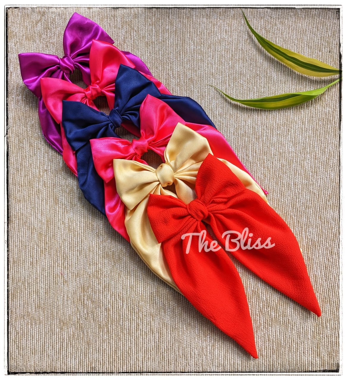 Korean Elegant Double Bow Hair Clip Bow Hair Clip Girls Hair Clip High Quality Material